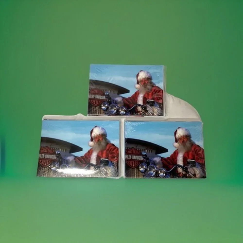 Harley Davidson Christmas Cards Children’s Hospital 3 Packs Of 10 Cards New - Picture 2 of 12